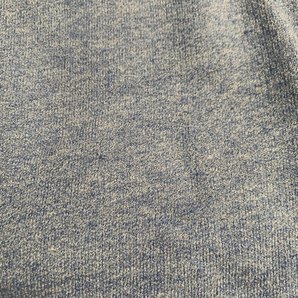Victoria’s Secret PINK Half Zip Heather Blue Pullover Sweatshirt Small - Picture 7 of 7